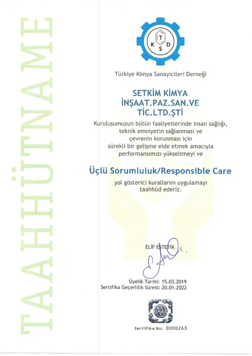 Üçlü Sorumluluk Belgesi