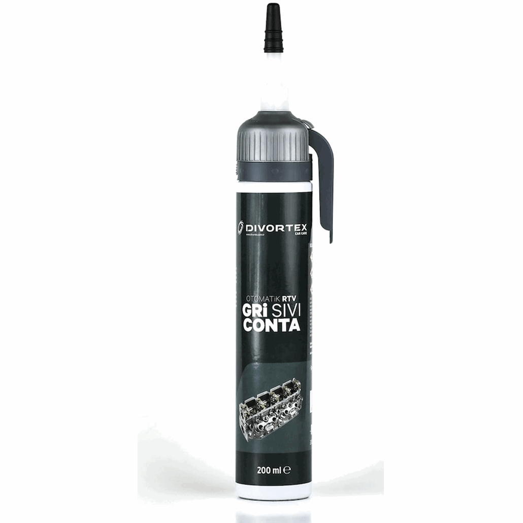 Divortex RTV Gri Sıvı Conta 200 Ml.